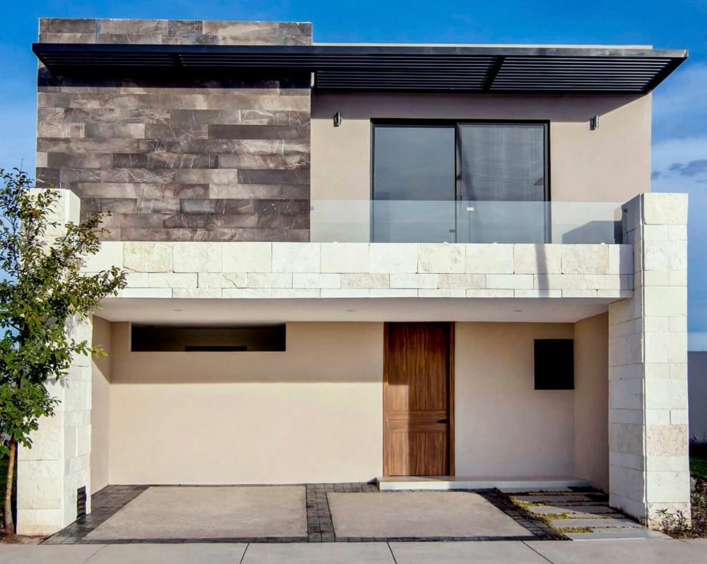 Fachada de Bona en Loma Alta Residencial, en León, Gto.