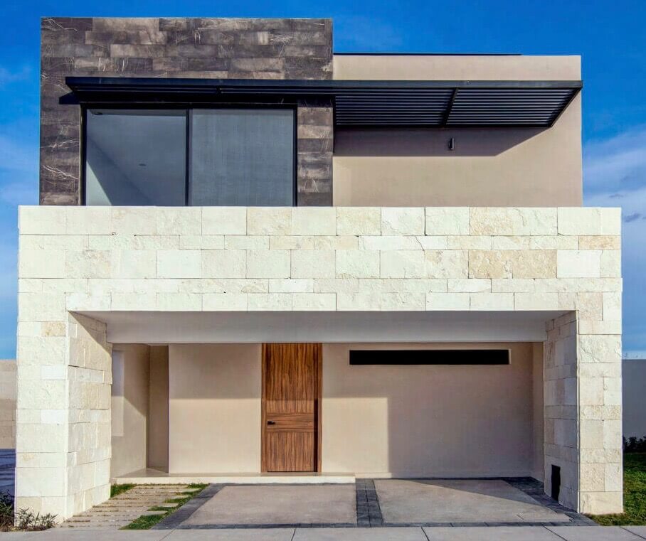 Fachada de Denali en Loma Alta Residencial, en León, Gto.