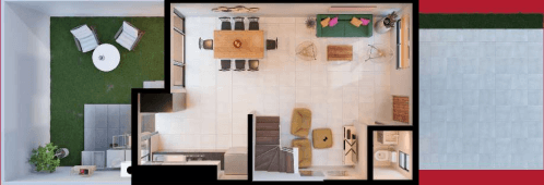 Modelo Aruma en Punta Mixe Residencial en León, Gto.