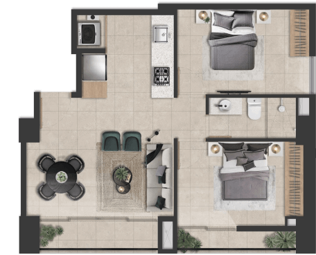 Punta Mayor Departamentos nuevos en León Guanajuato penthouse